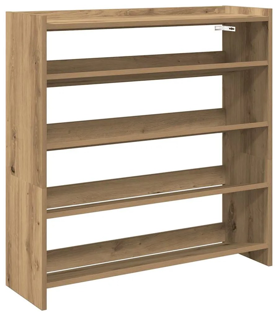 Ράφι παπουτσιών Artisan Oak 80x25x81 cm Κατασκευασμένο ξύλο - Καφέ