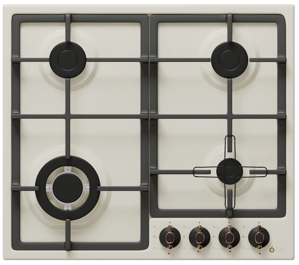 Thermogatz TGS 9533 Εστία Αερίου Αυτόνομη 59x52εκ. Beige