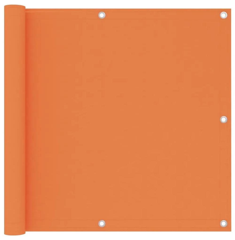Διαχωριστικό Βεράντας Πορτοκαλί 90 x 400 εκ. Ύφασμα Oxford - Πορτοκαλί