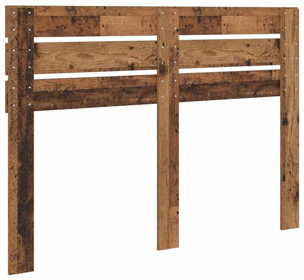 vidaXL Κεφαλάρι με κεφαλάρι Παλιό Ξύλο 160 cm Επεξεργασμένο ξύλο