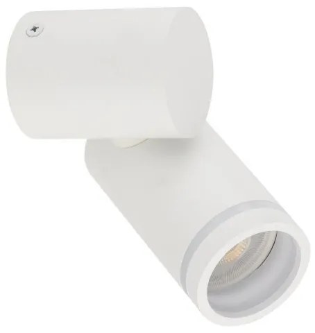 Απλίκα Φωτιστικό Τοίχου GU10 10W IP20 Jet TK Lighting-5393-Λευκό 5393