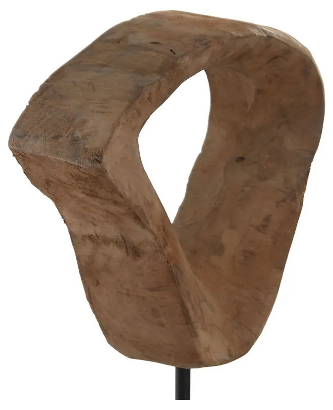 Διακοσμητική Φιγούρα Home ESPRIT Καφέ Μαύρο Σύγχρονη 22 X 9 X 44 CM