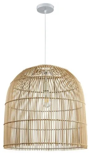 Κρεμαστό Φωτιστικό Οροφής Ε27 Rattan Φυσικό UTEN-50-N Sunlight-UTEN-50-N-Καφέ UTEN-50-N