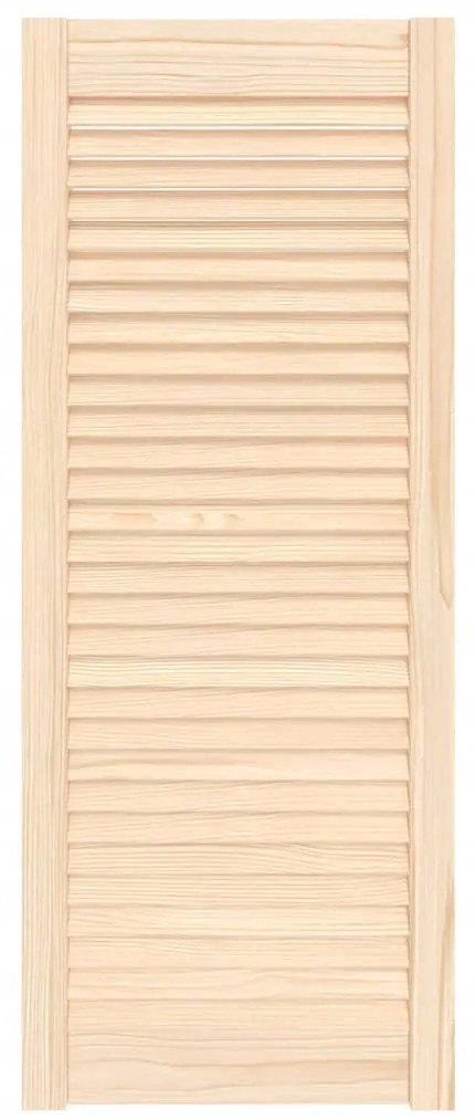 vidaXL Πορτάκι με Περσίδες 99,3x39,4 εκ. από Μασίφ Ξύλο Πεύκου