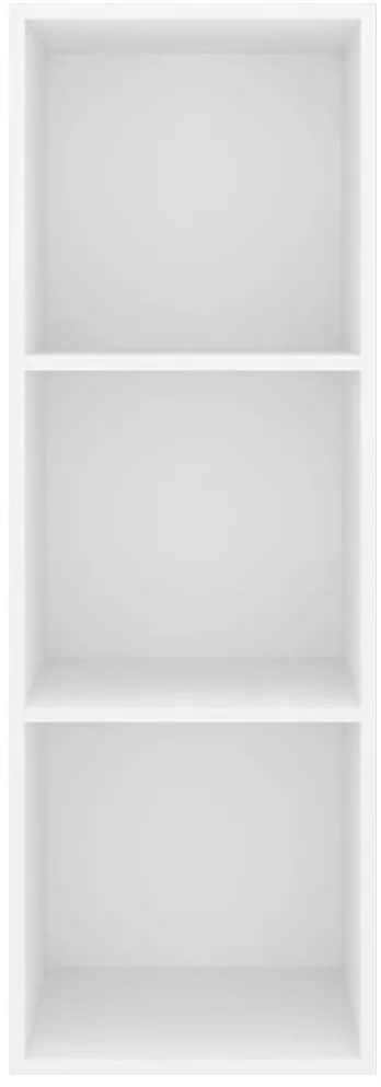 vidaXL Έπιπλο Τηλεόρασης Κρεμαστό Λευκό 37x37x107 εκ. από Επεξ. Ξύλο