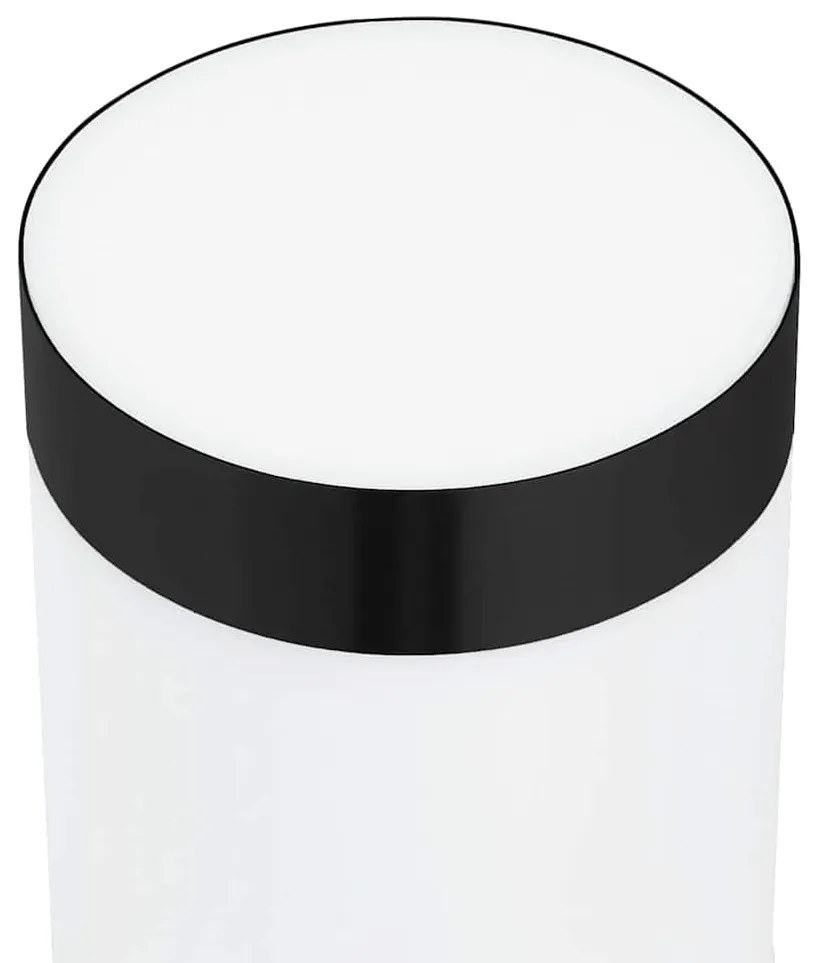 vidaXL Φωτιστικό Τοίχου Για Εξωτερικούς Χώρους Μαύρο 15 x 7,5 x 33 εκ