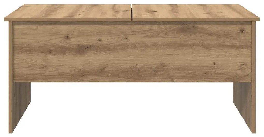 vidaXL Τραπεζάκι σαλονιού artisan δρυς 102 x 50,5 x 46,5 εκ.