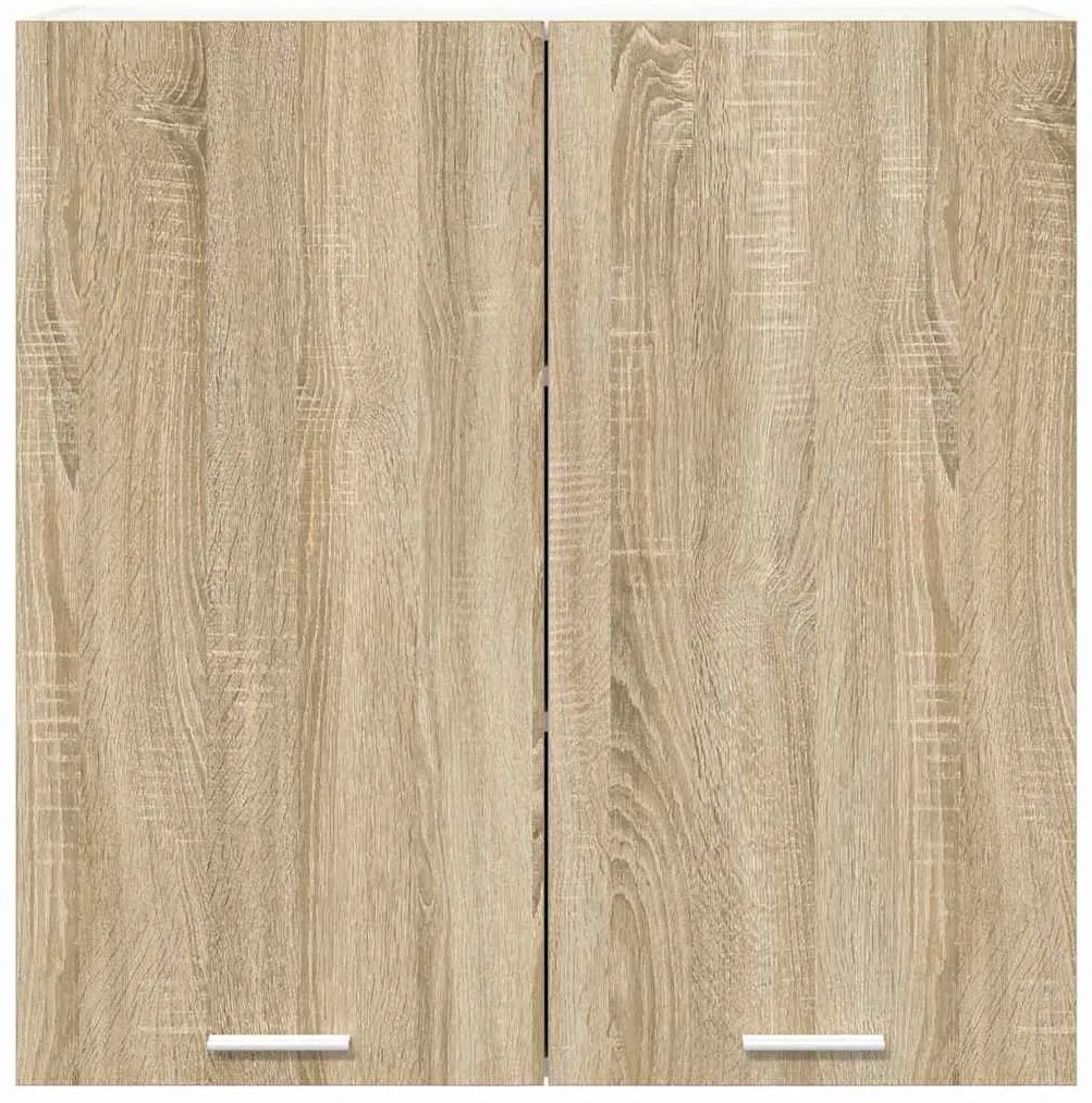 vidaXL Κρεμαστό ντουλάπι με αποθήκευση Δρύς Sonoma 80 x 31 x 80 εκ.