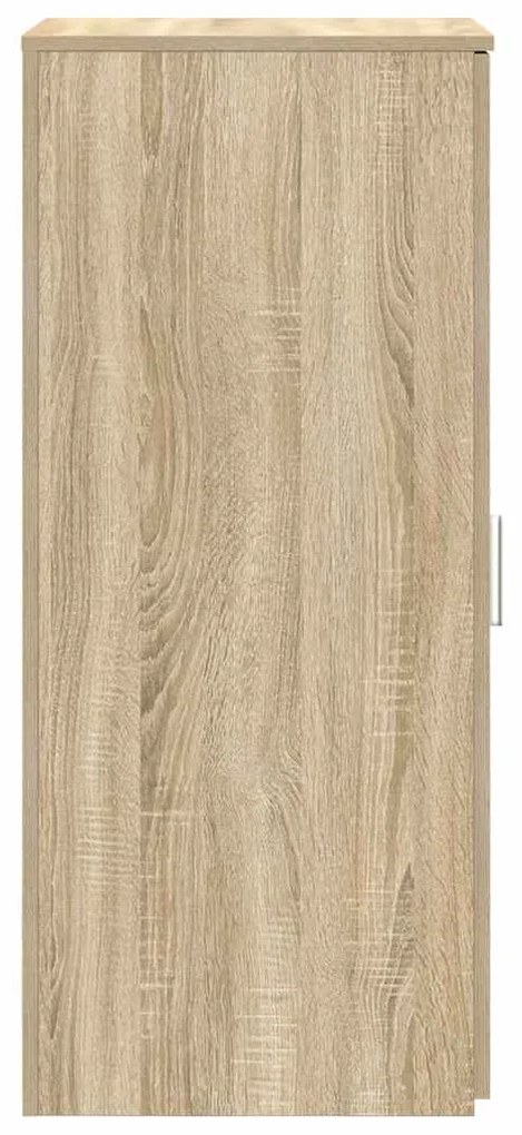 vidaXL Ντουλάπι αποθήκευσης Sonoma Oak Κατασκευασμένο ξύλο