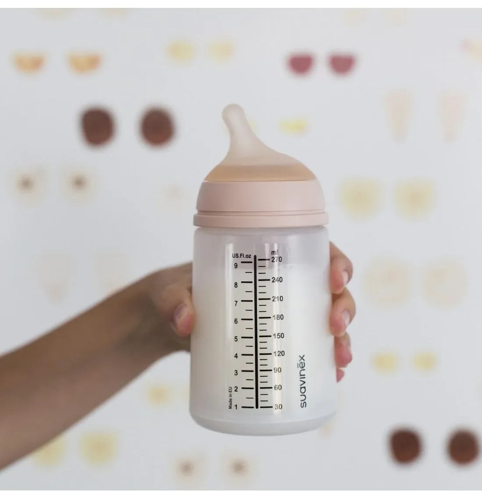 Suavinex Μπιμπερό Anti Colic Zero 270ml +3μ Μεσαία Ροή