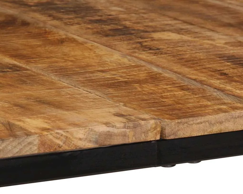 vidaXL Τραπεζαρία 200 x 100 x 75 εκ. από Μασίφ Ακατέργαστο Ξύλο Μάνγκο