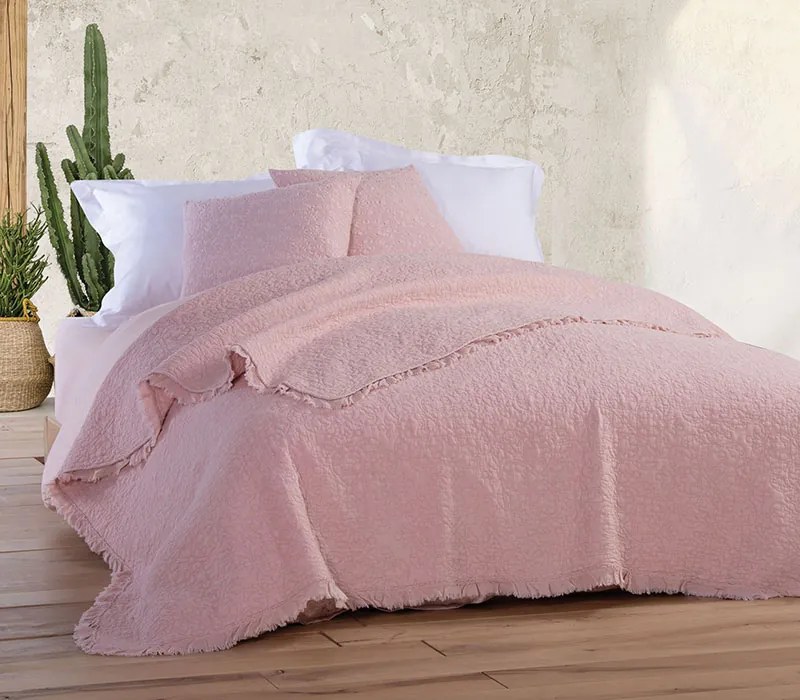 Διακοσμητική Μαξιλαροθήκη Valencia Pink 50x50 - Nef-Nef Homeware