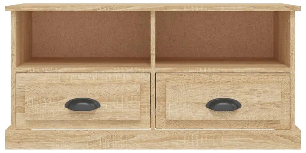 vidaXL Έπιπλο Τηλεόρασης Sonoma Δρυς 93x35,5x45 εκ. Επεξ. Ξύλο