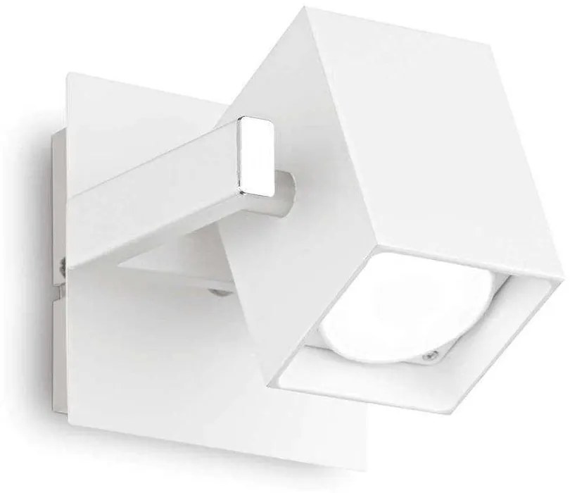 Φωτιστικό Τοίχου-Απλίκα Mouse 073521 10x11x14cm 1xGU10 50W IP20 White Ideal Lux