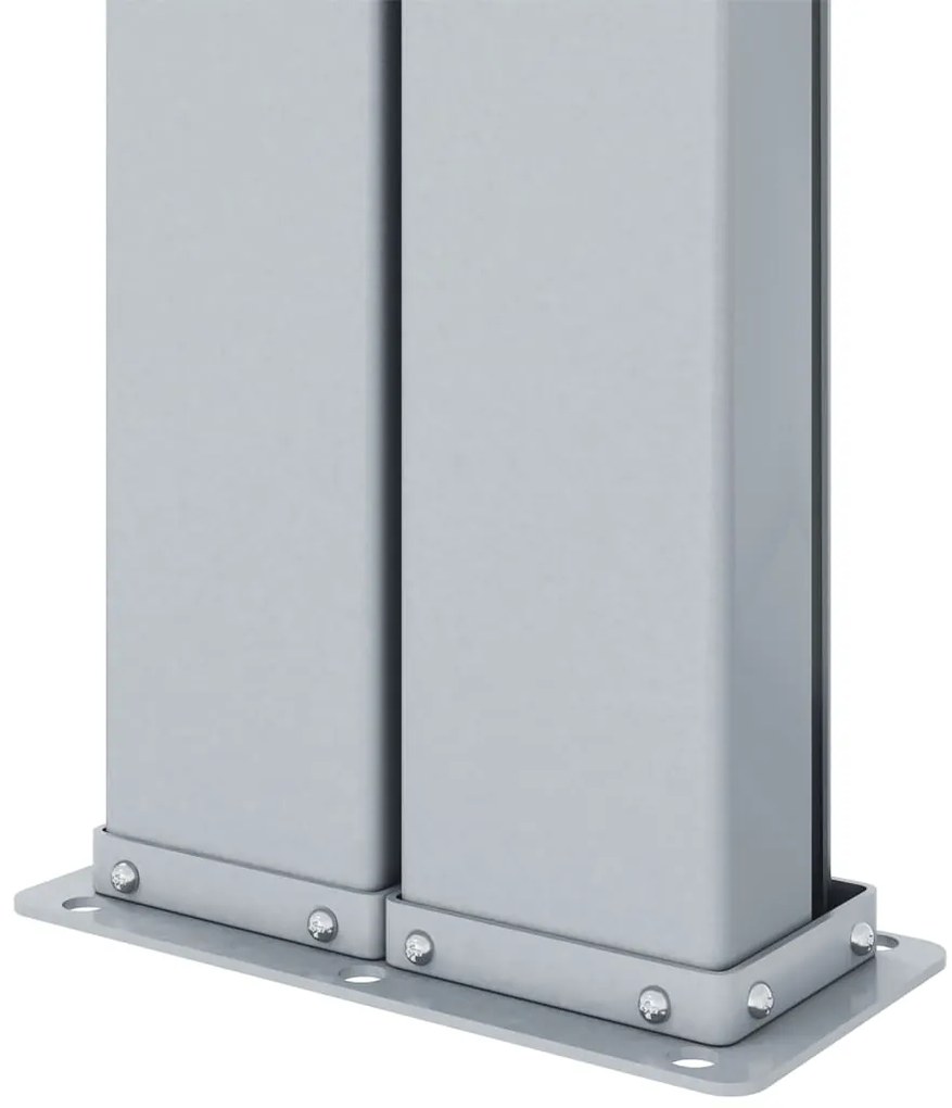 vidaXL Σκίαστρο Πλαϊνό Συρόμενο Ανθρακί 200 x 1200 εκ.