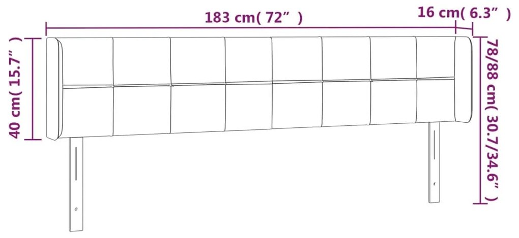 ΚΕΦΑΛΑΡΙ ΜΕ ΠΤΕΡΥΓΙΑ ΑΝΟΙΧΤΟ ΓΚΡΙ 183X16X78/88 ΕΚ. ΥΦΑΣΜΑΤΙΝΟ 3118782