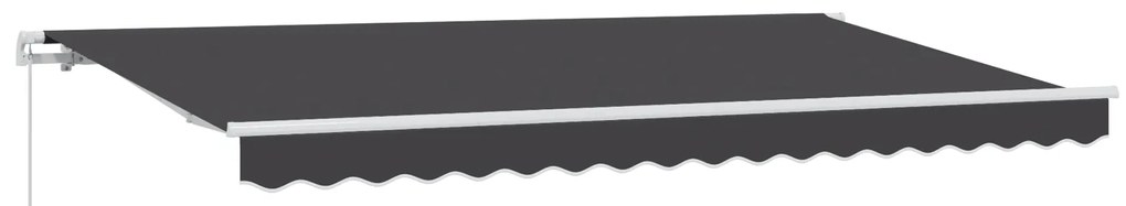 vidaXL Σκηνίτσα Αναδιπλούμενη Ανθρακί 400 x 200 cm