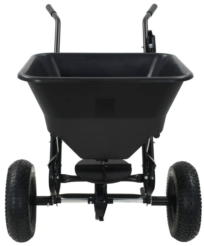 vidaXL Διανομέας Αλατιού Ώθησης 45 L 106 x 73 x 76 εκ. από PVC/Ατσάλι