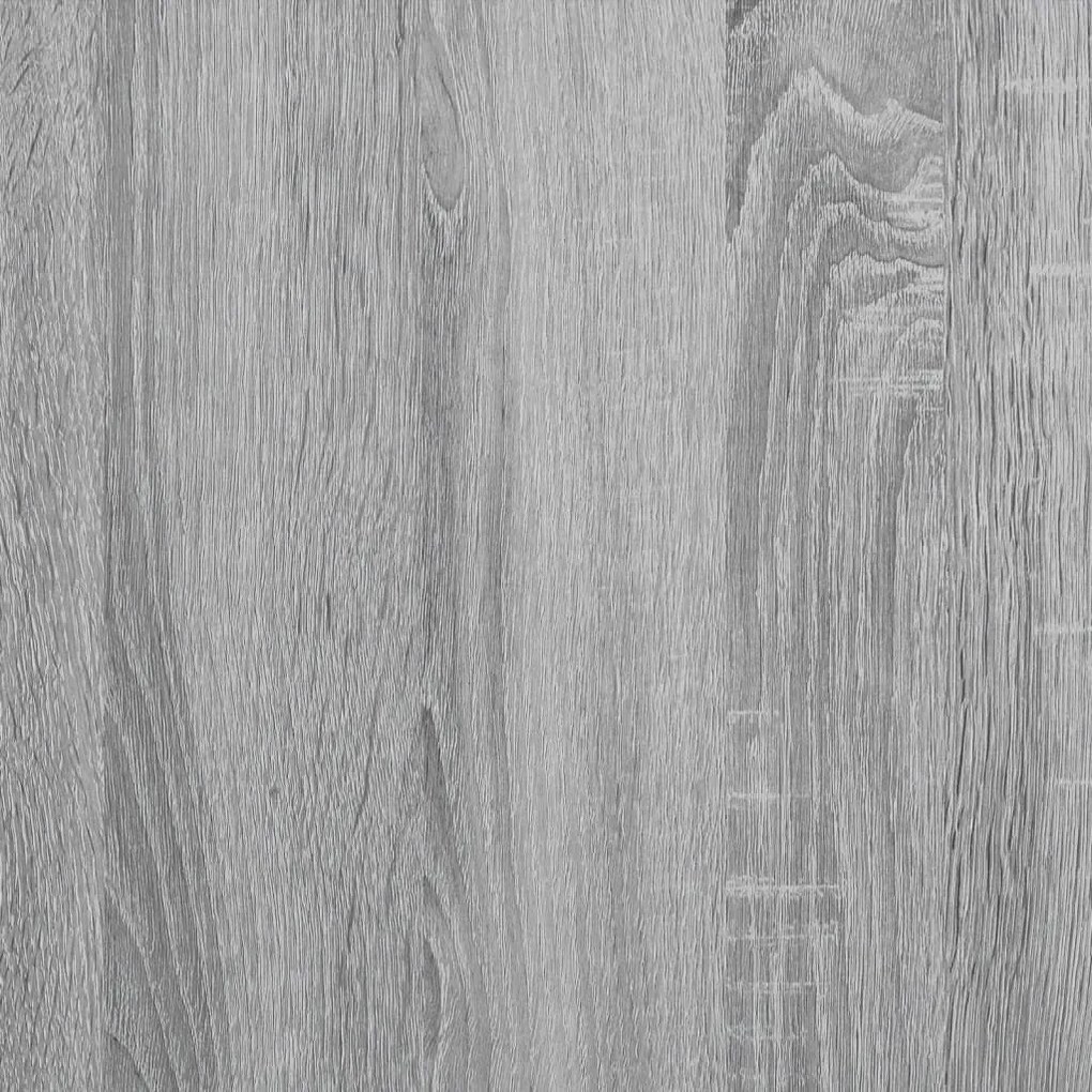 Παπουτσοθήκη Γκρι Sonoma 60x21x57 εκ. από Επεξεργ. Ξύλο - Γκρι