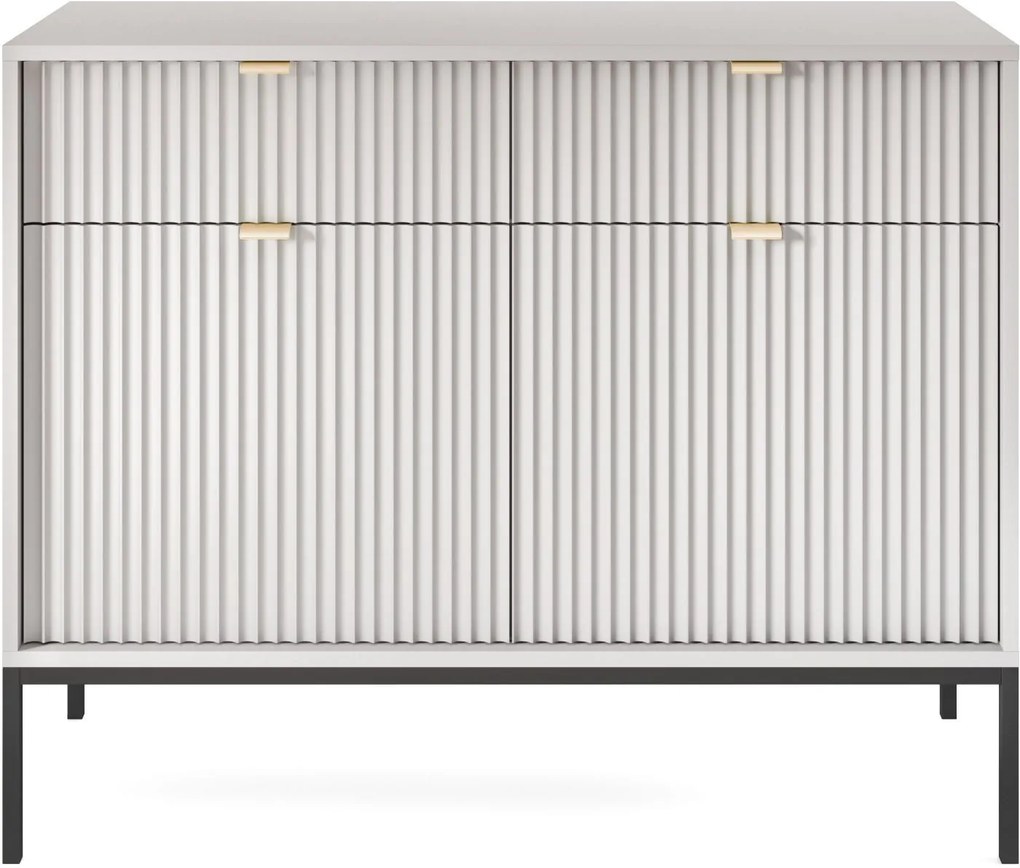 Μπουφές Nova Γκρι 104x39x83cm