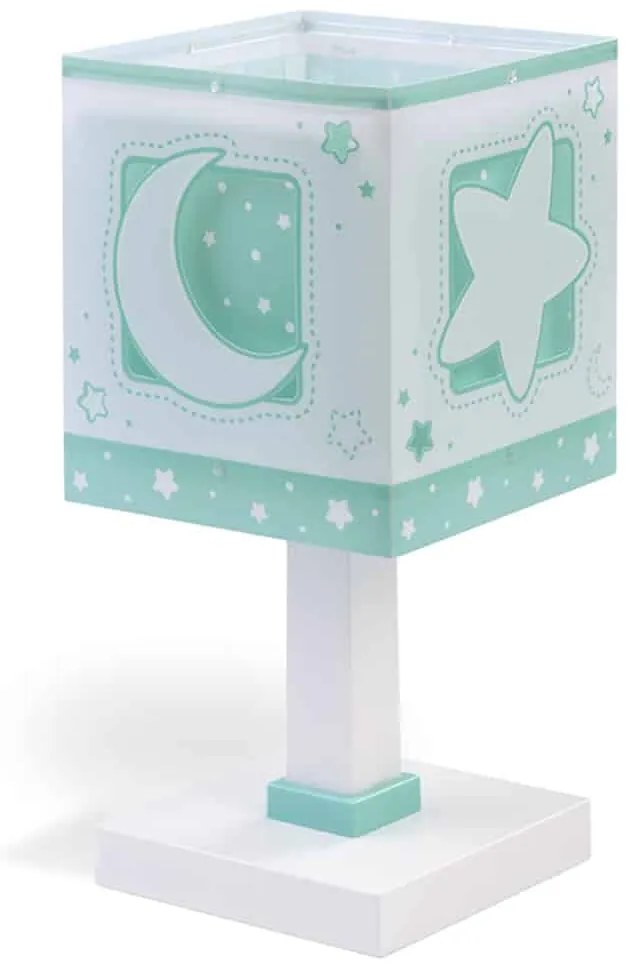 MoonLight Green κομοδίνου παιδικό φωτιστικό (63231[H]) - 63231H - 63231H
