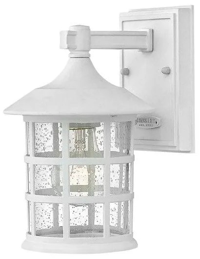 Φανάρι  Απλίκα Φωτιστικό Τοίχου 1xE27 IP44  24cm  Freeport Elstead Lighting HK-FREEPORT2-S-TWH Λευκό