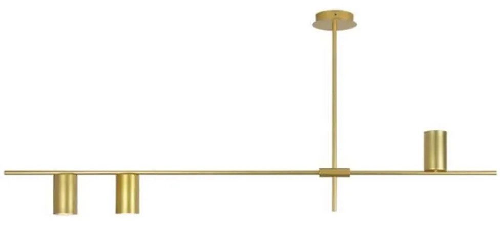 Φωτιστικό Οροφής - Ράγα OD843C130G 3ΧGU10 130Χ12ΧΗ53 Gold Aca Decor Metal