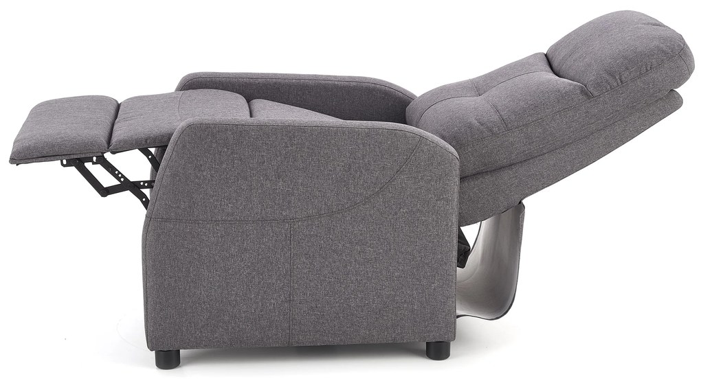 FELIPE recliner, color: dark grey DIOMMI V-CH-FELIPE-FOT-C.POPIEL