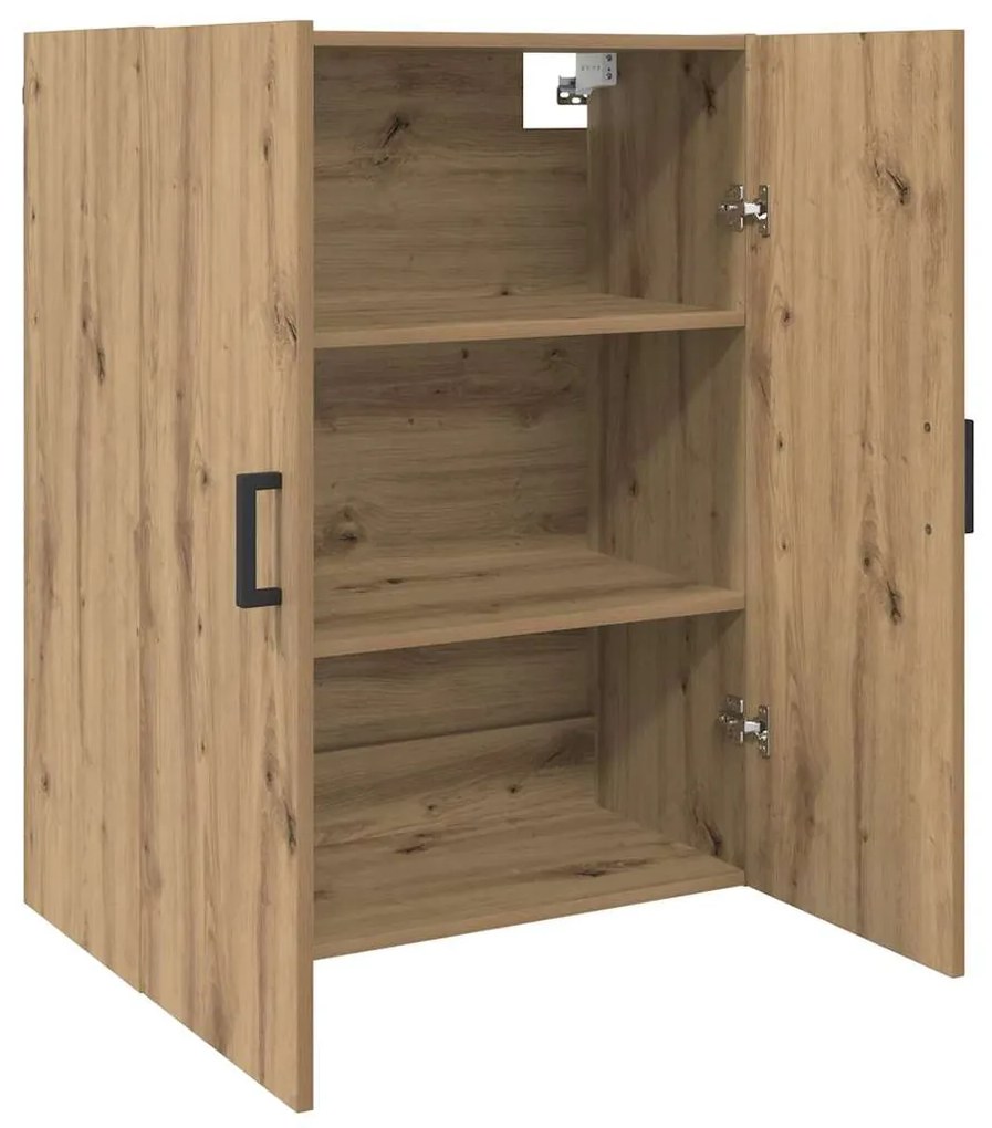 vidaXL Επιτοίχιο ντουλάπι Καφέ 69.5 x 34 x 90 εκ. Επεξεργασμένο ξύλο