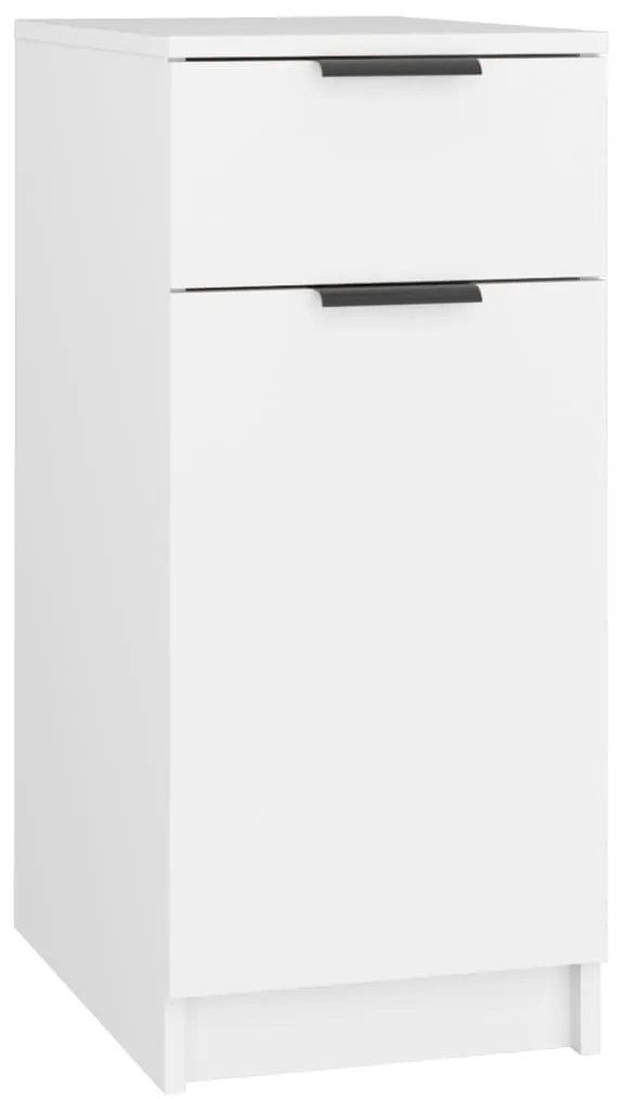 vidaXL Ντουλάπι Γραφείου Λευκό 33,5x50x75 εκ. Επεξεργ. Ξύλο