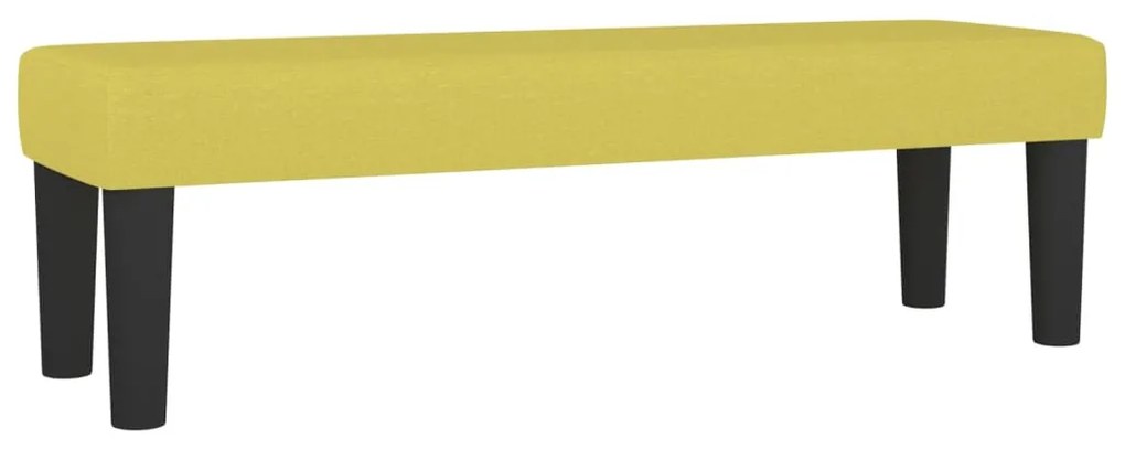 vidaXL Πάγκος Πράσινος 100x30x30 εκ. Υφασμάτινος