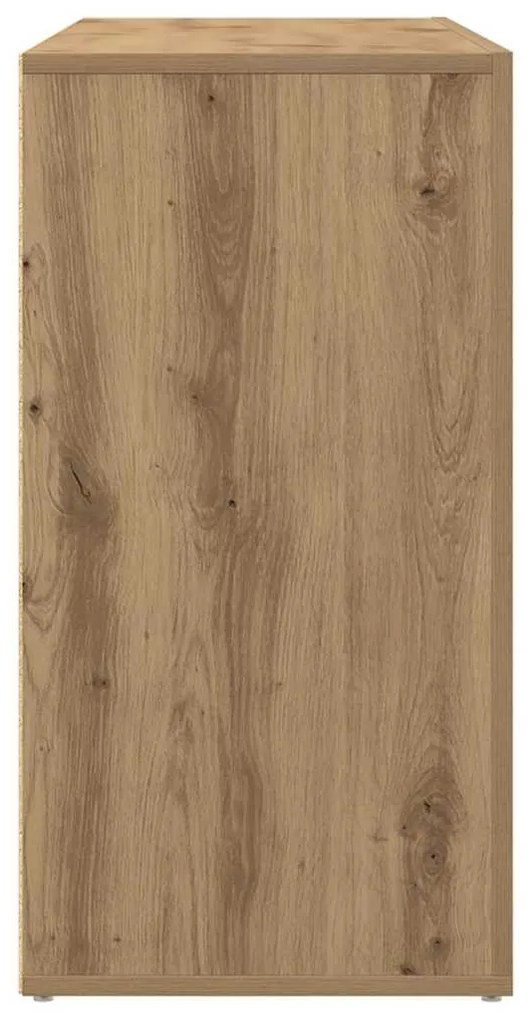 vidaXL Πλαϊνό γραφείο Artisan Oak 120 x 36 x 69 εκ Επεξεργασμένο ξύλο