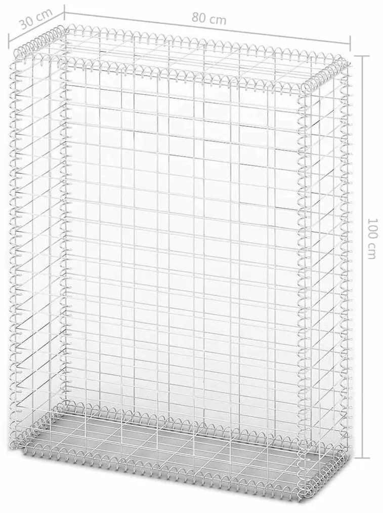 ΣΥΡΜΑΤΟΚΙΒΩΤΙΟ 100 X 80 X 30 ΕΚ. ΓΑΛΒΑΝΙΣΜΕΝΟ ΣΥΡΜΑ ΜΕ ΚΑΠΑΚΙΑ 141040