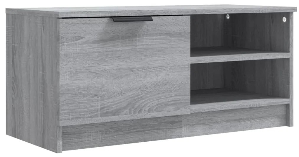 vidaXL Έπιπλο Τηλεόρασης Γκρι Sonoma 80x35x36,5 εκ. Επεξεργασμένο Ξύλο