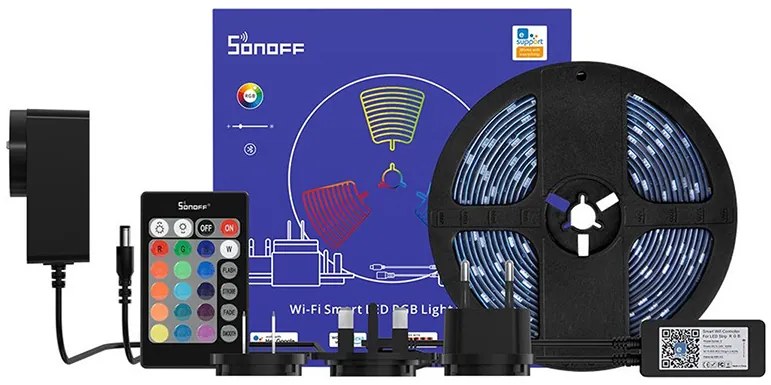 SONOFF smart LED καλωδιοταινία L2-5M, αδιάβροχη, RGB, WiFi &amp; BT, 5m
