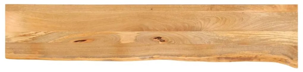 vidaXL Επιφάνεια Τραπεζιού 160x40x3,8 εκ. Live Edge Μασίφ Ξύλο Μάνγκο