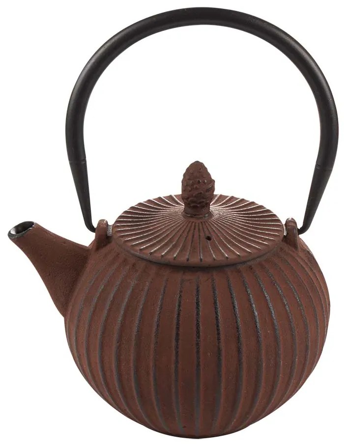Luigi Ferrero FR-8385R Τσαγιέρα Μαντεμένια με Φίλτρο 850ml