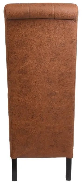 Καρέκλα Τραπεζαρίας NEW Τ-14 Fylliana Terracota με Wenge Ξύλινα πόδια 45x65x103εκ. 2αδα 45x65x103 εκ.
