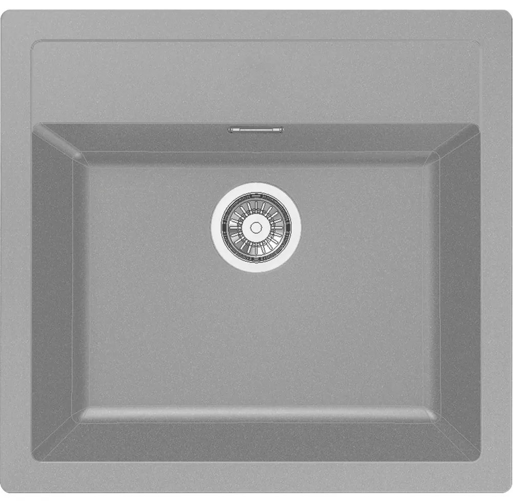 Franke Smart Sirius SID 610-49 Ένθετος Συνθετικός Νεροχύτης 53cm Urban Grey