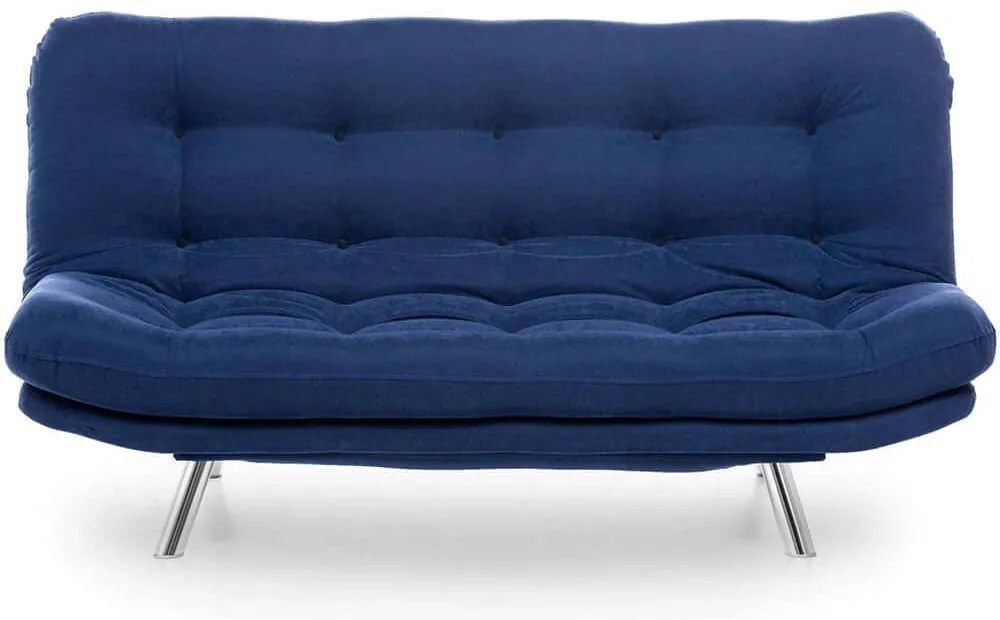 Καναπές - Κρεβάτι Τριθέσιος Misa 859FTN1323 200x105x95cm Navy Blue