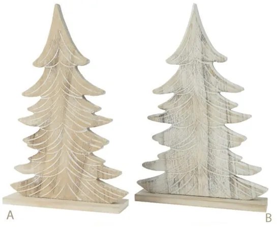 Beauty Home Διακοσμητικό Ξύλινο Δέντρο 23 x 7 x 35.5 cm      A