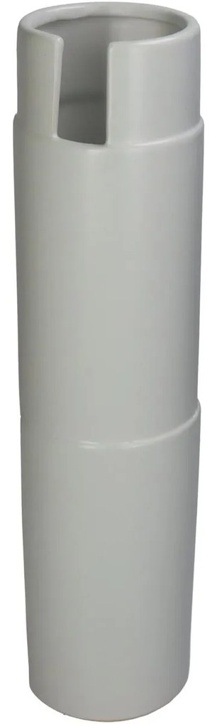 Βάζο ArteLibre Λευκό Κεραμικό 10.5x10.5x39.5cm-05150670