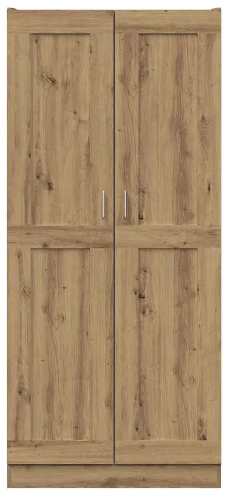 vidaXL Ντουλάπι Τεχνίτης Δρυς 82,5x30,5x185 εκ. από Επεξεργασμένο Ξύλο