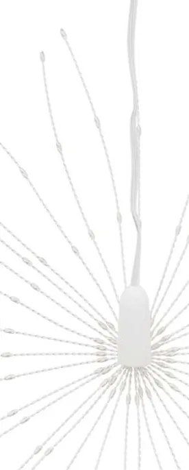 vidaXL Φωτάκια Χριστουγεννιάτικα 4 Τεμ. 140 LED Θερμό Λευκό 17 εκ.