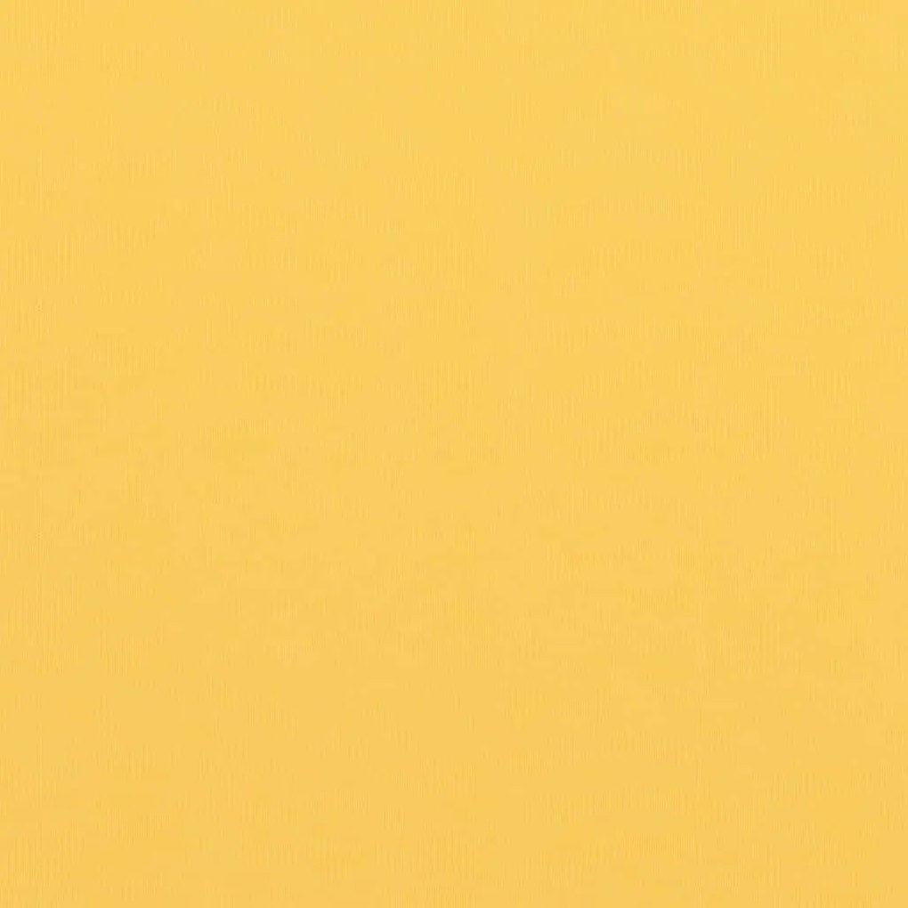 vidaXL Διαχωριστικό Βεράντας Κίτρινο 90 x 500 εκ. Ύφασμα Oxford