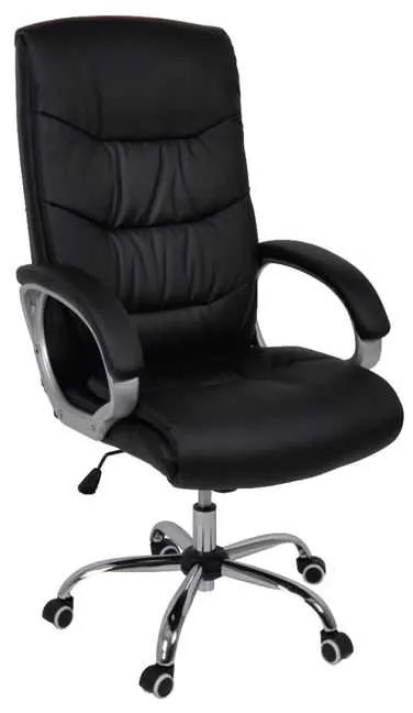 Πολυθρόνα BF6400 Διευθυντή Pu Μαύρο 64x66x110/118cm