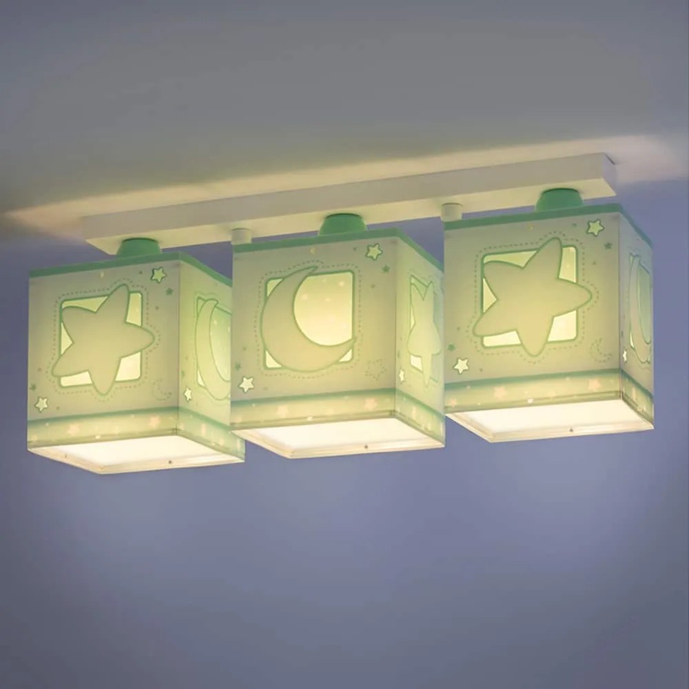 MoonLight Green τρίφωτο οροφής ράγας (63233N[H]) - 63233NH - 63233NH