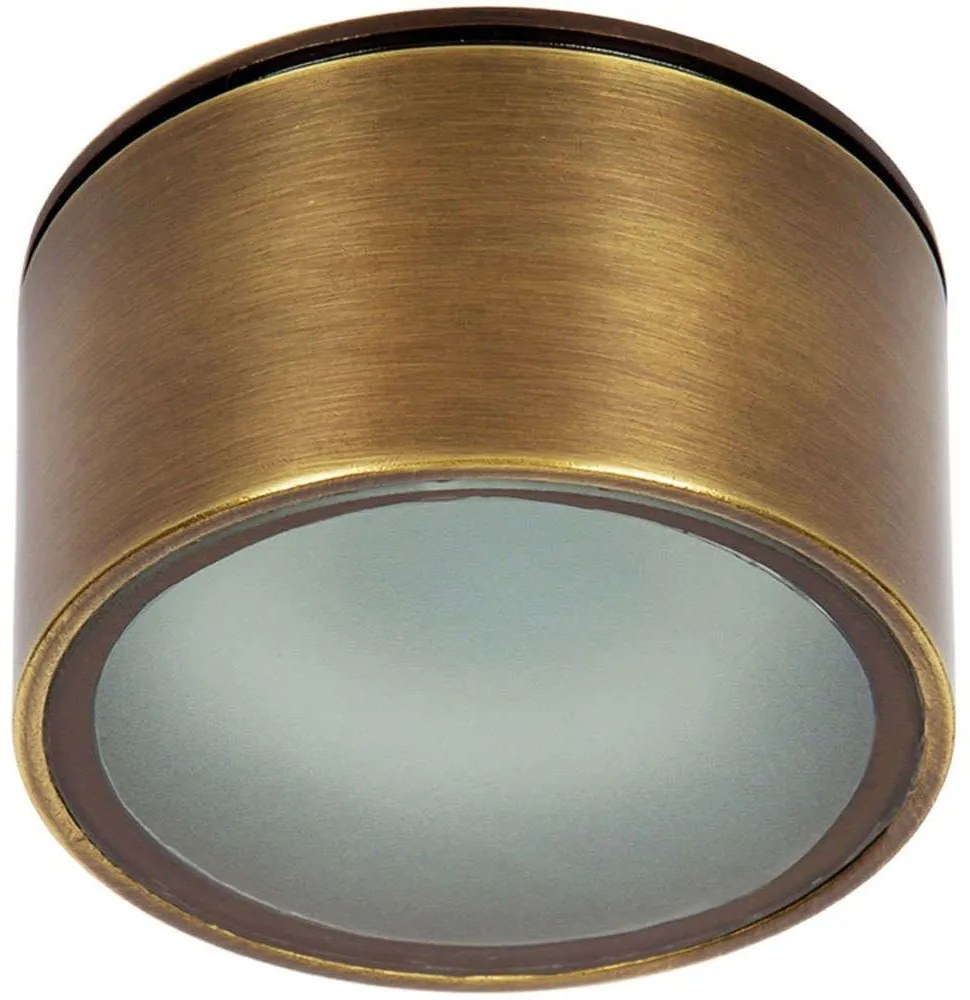 Σποτ Οροφής VK/01048/ABS Φ10x4,5cm GX53 50W IP65 Bronze VKLed