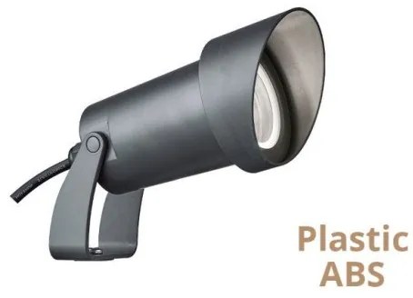 Σποτ Φωτιστικό Κήπου Ellis Ανθρακί IP54 23,5X15,5 4256900 Viokef-4256900-Ανθρακί 4256900