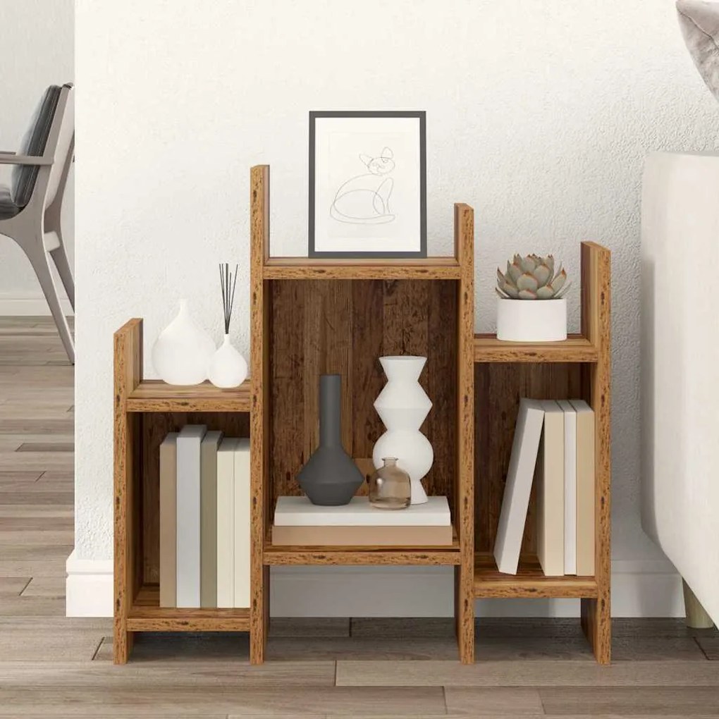 vidaXL Βοηθητικό ντουλάπι Παλαιό ξύλο 60 x 26 x 60 εκ.
